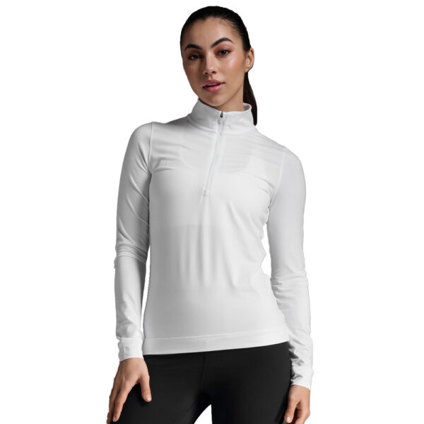 2XU Flex 1/2 Zip Long Sleeve, hálfrennd peysa kvenna - Image 1
