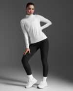 2XU Flex 1/2 Zip Long Sleeve, hálfrennd peysa kvenna - Image 6