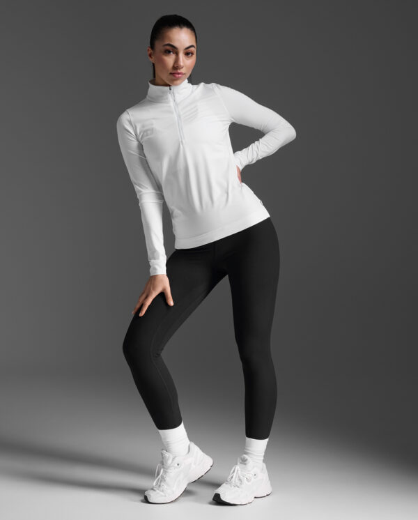 2XU Flex 1/2 Zip Long Sleeve, hálfrennd peysa kvenna - Image 6