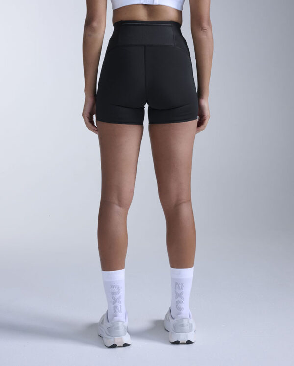 2XU Aero Mesh Hi-Rise Comp, 4" stuttbuxur kvenna - Image 5