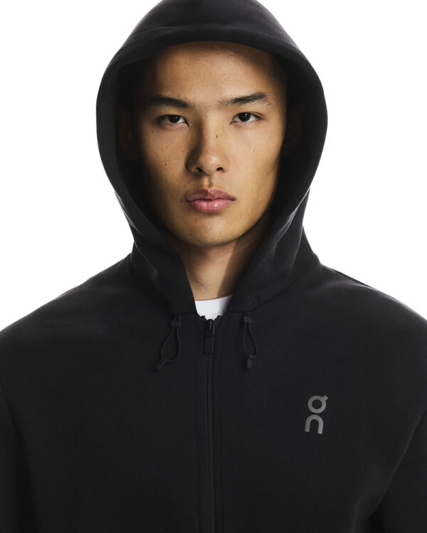 On Focus Tech Zip Hoodie1, hettupeysa karla - Image 6
