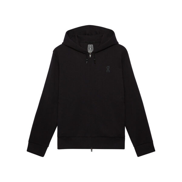 On Focus Tech Zip Hoodie1, hettupeysa karla - Image 3