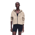 On Focus Tech Zip Hoodie 1 W, rennd peysa kvenna