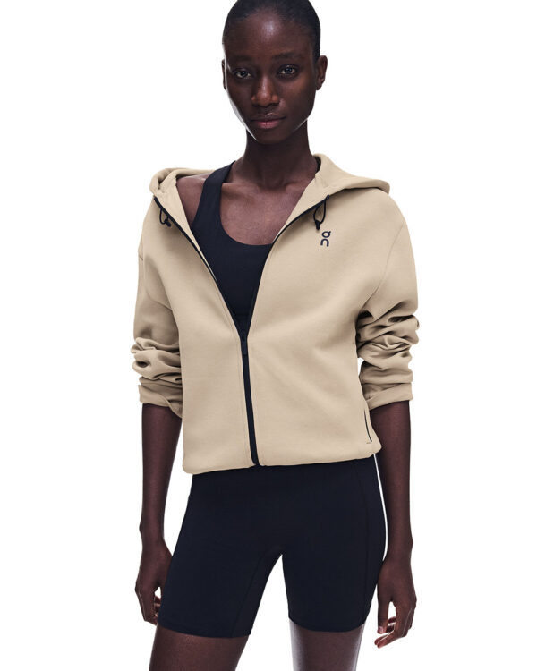 On Focus Tech Zip Hoodie 1 W, rennd peysa kvenna - Image 2